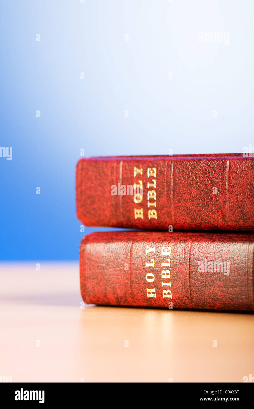 Gradient Background For Scripture Bible books against the colorful gradient background Stock Photo - Alamy