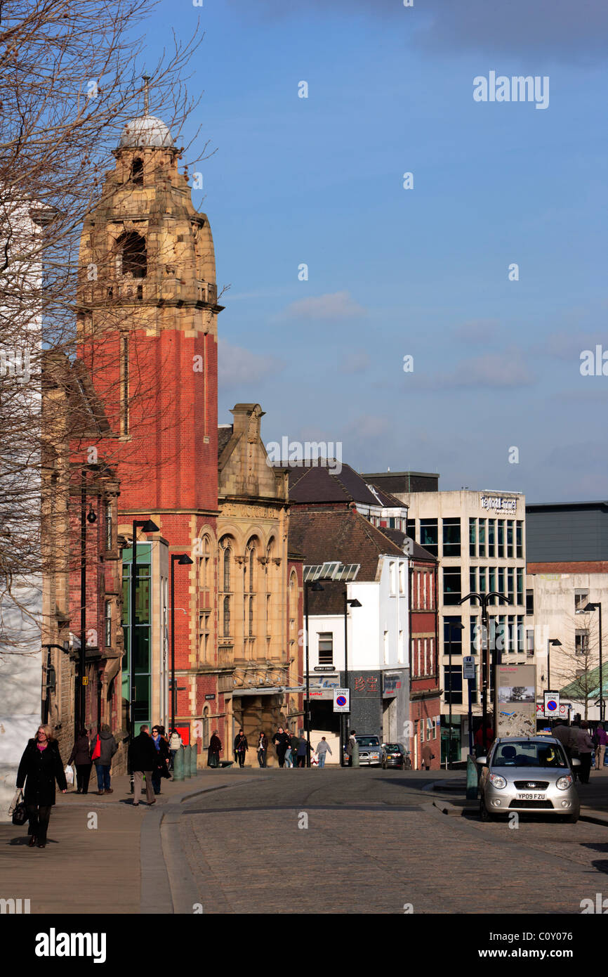 Norfolk Street, Sheffield Stock Photo