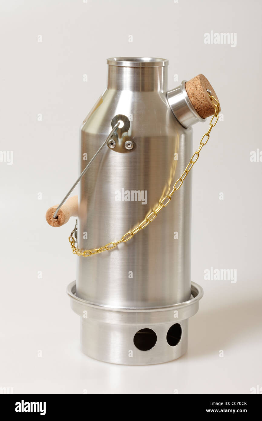 Kelly Kettle. Wood burning kettle produced in Ireland for fishermen in