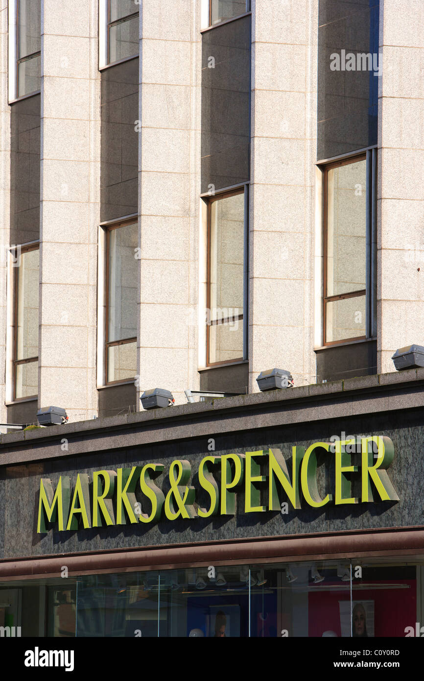 Marks & Spencer store Stock Photo Alamy
