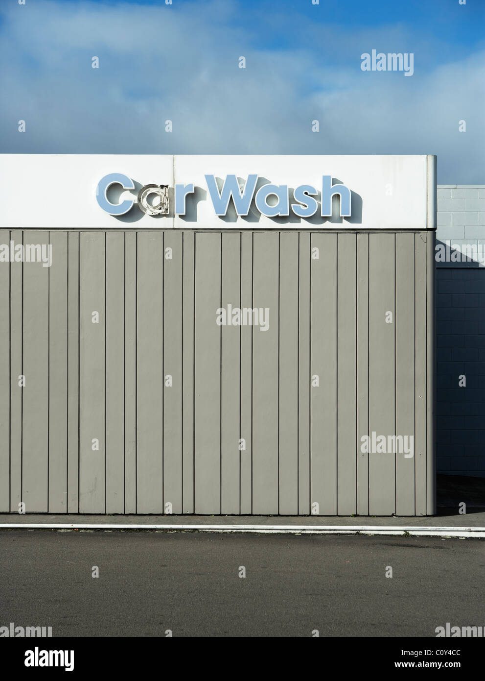 Car wash, New Zealand Stock Photo Alamy