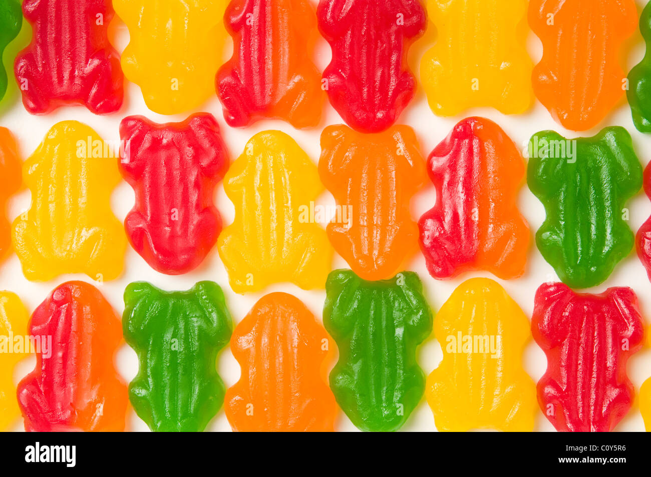 multicolored jubes Stock Photo