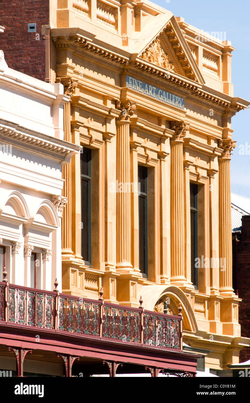 lydiard street buildings ballarat victoria australia Stock Photo