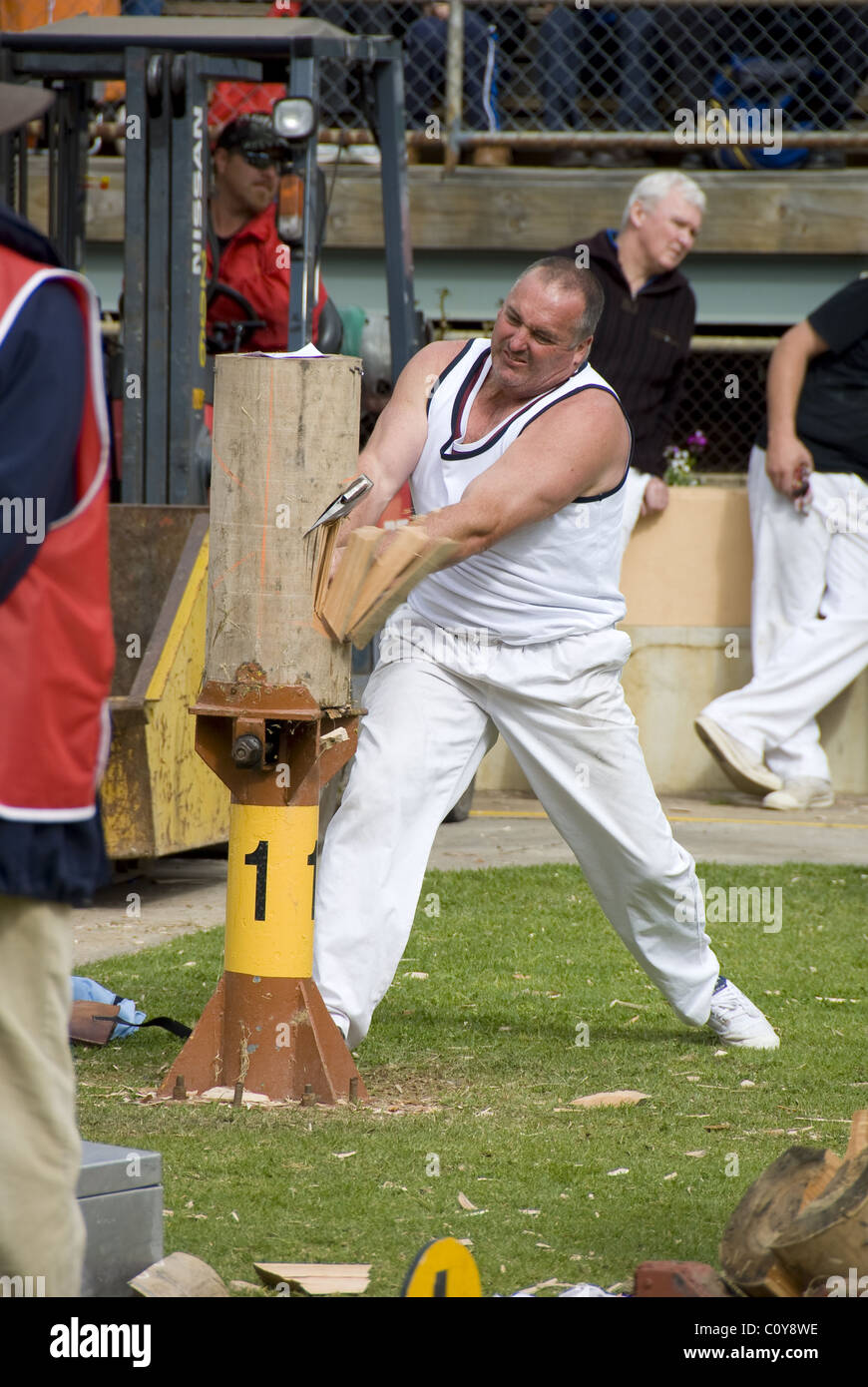 Wood Chopping Competition Stock Photos Wood Chopping Wood Chopping Competition Stock Photos Wood Chopping