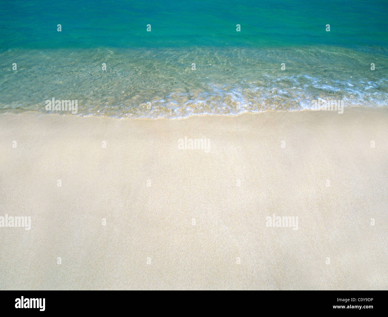 Caribbean Sea & Sand Stock Photo - Alamy