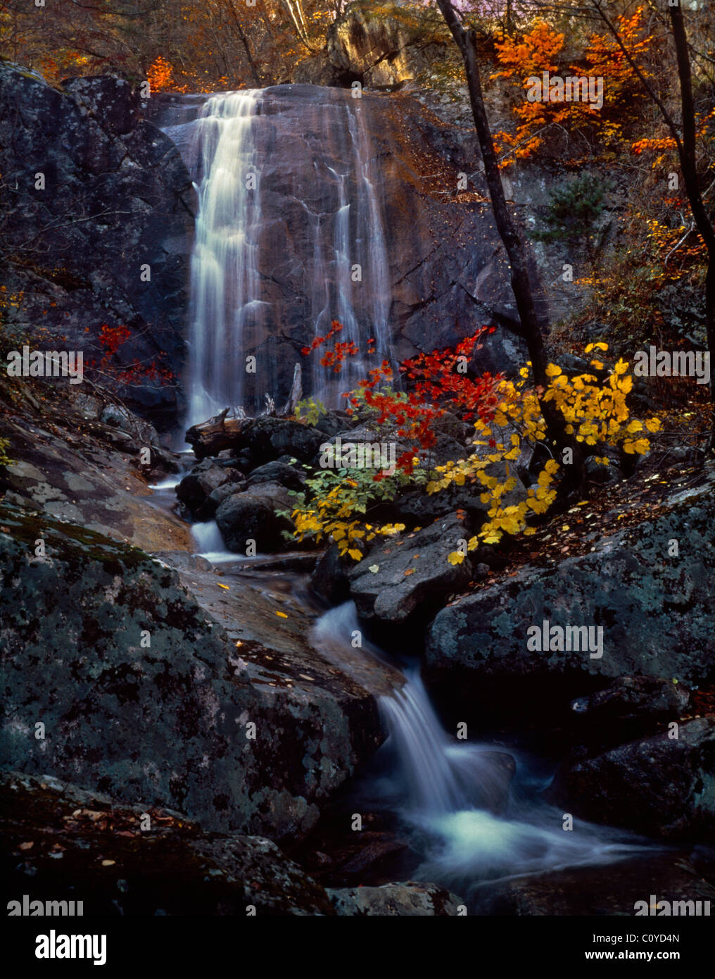 Korea Kumgang Waterfall On Mt Soraksan Stock Photo