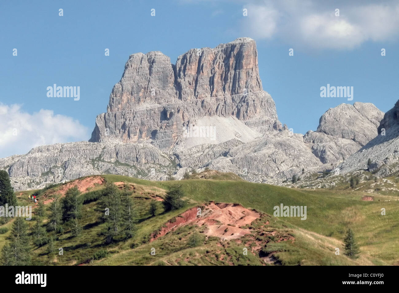 Dolomites Mountains and Meadows in Italy Stock Photo - Alamy