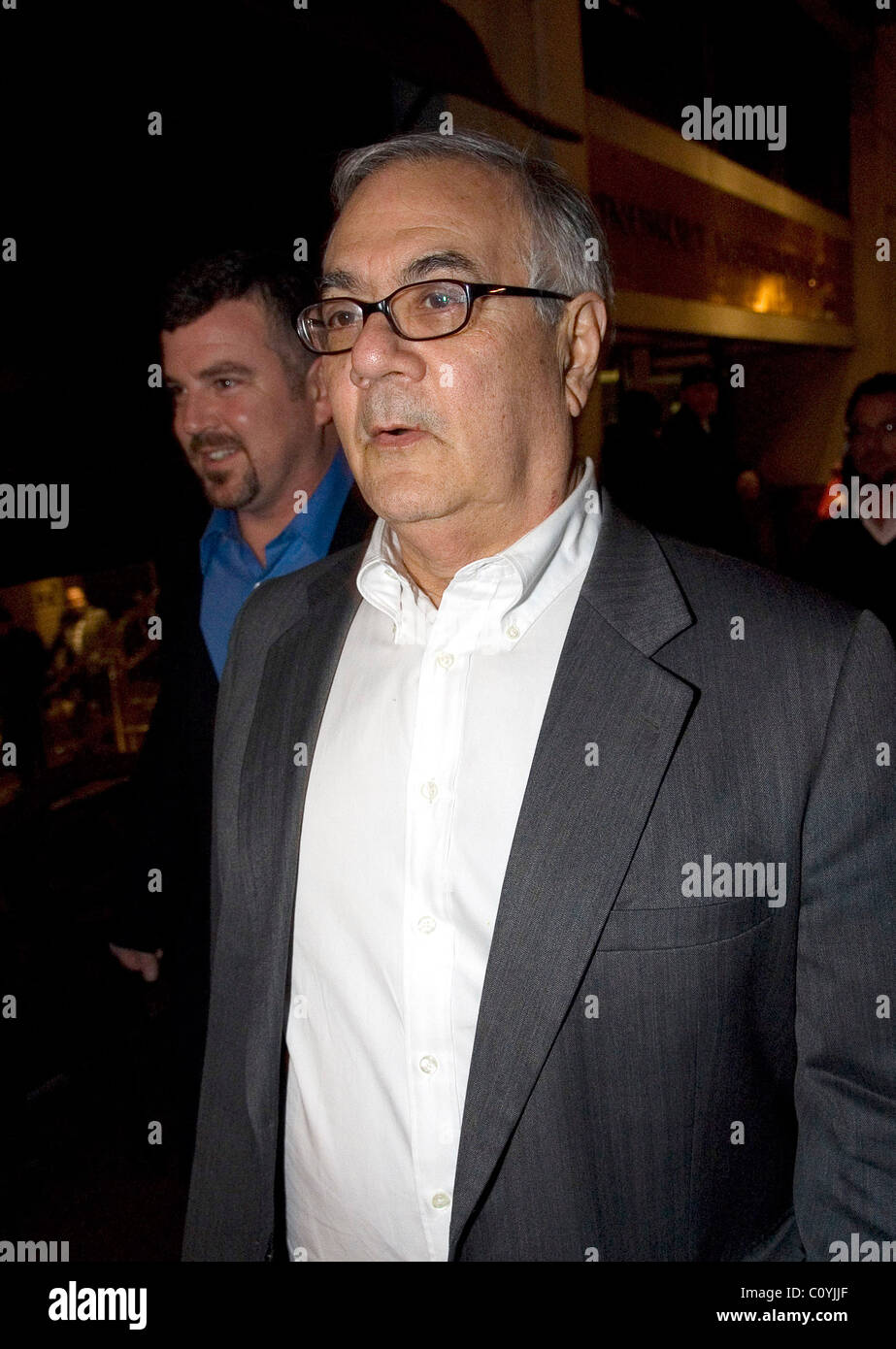 Barney Frank outside the Renaissance hotel in downtown Washington DC ...