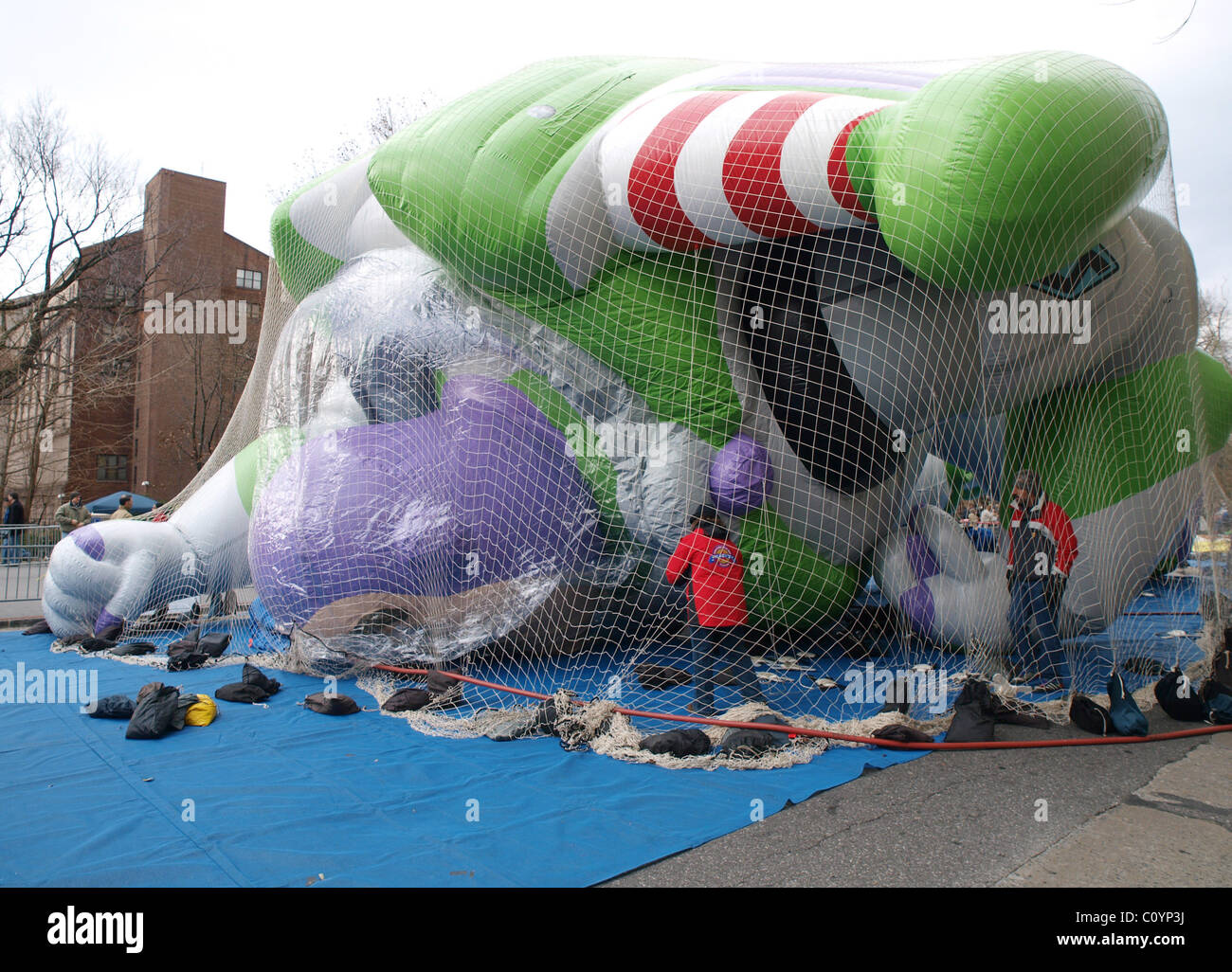 Buzz Lightyear Balloon Macy's 82nd Annual Thanksgiving Day Parade New