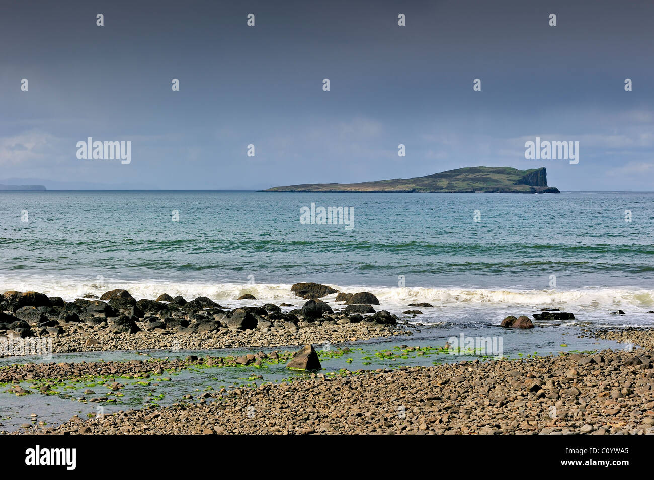 Staffin Island, Isle of Skye, Highlands, Scotland, UK Stock Photo