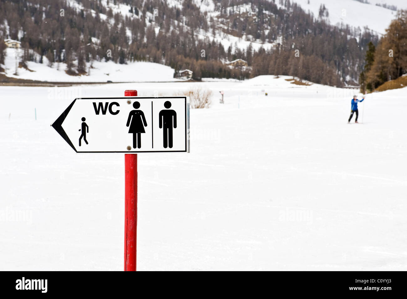Toilette, St. Moritz, Graubunden, Switzerland Stock Photo Alamy