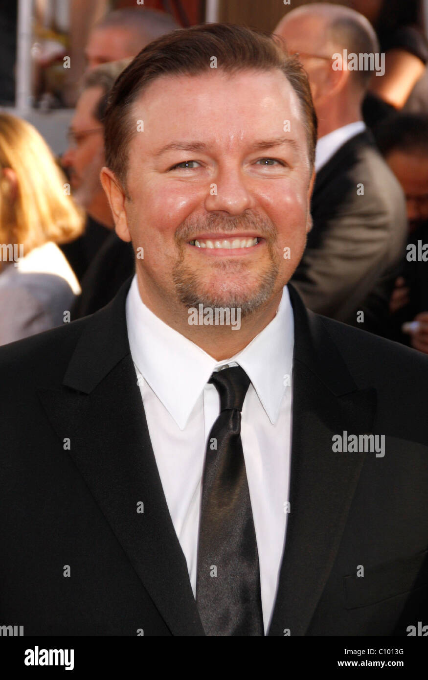 Ricky Gervais 66th Annual Golden Globe awards - Red Carpet Los Angeles