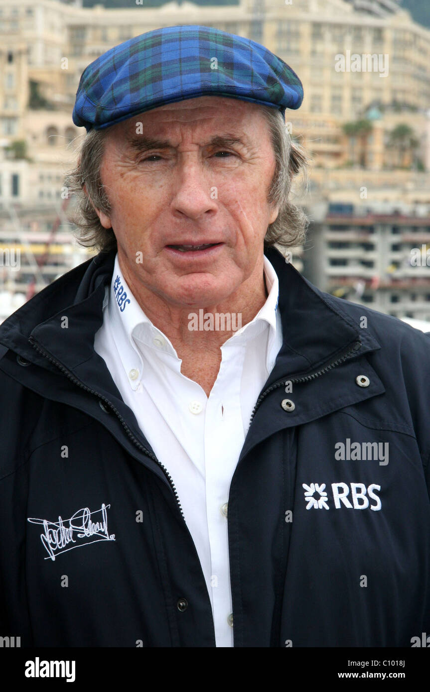 Jackie Stewart attends the the Monaco Grand Prix Monte Carlo, Monaco ...