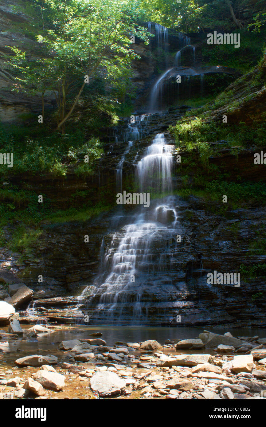 Cathedral Falls, Gauley Bridge, West Virginia, USA Stock Photo Alamy
