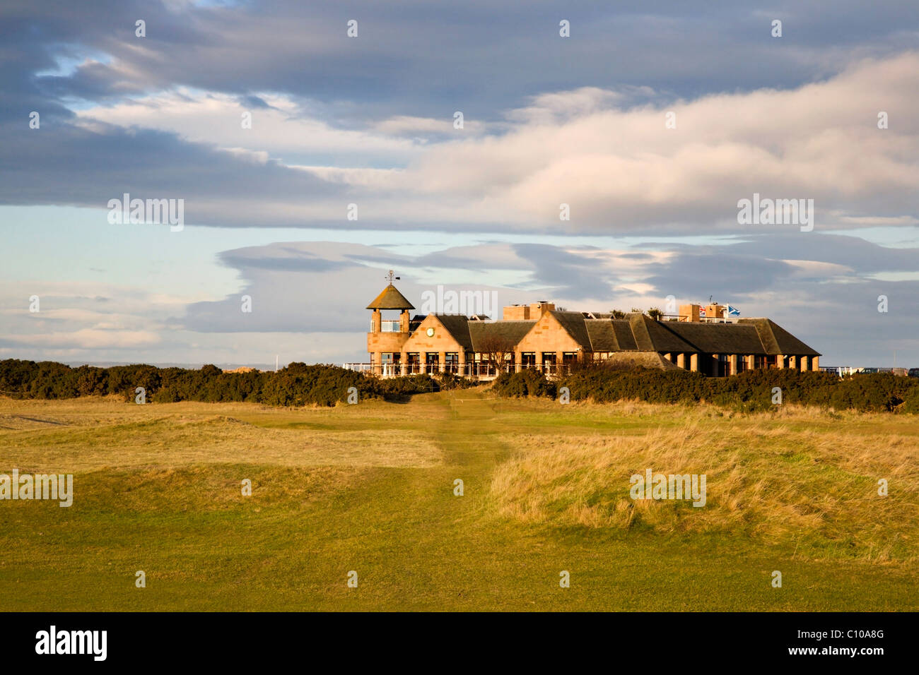 St Andrews Links Clubhouse from the Old Course St Andrews Fife Scotland