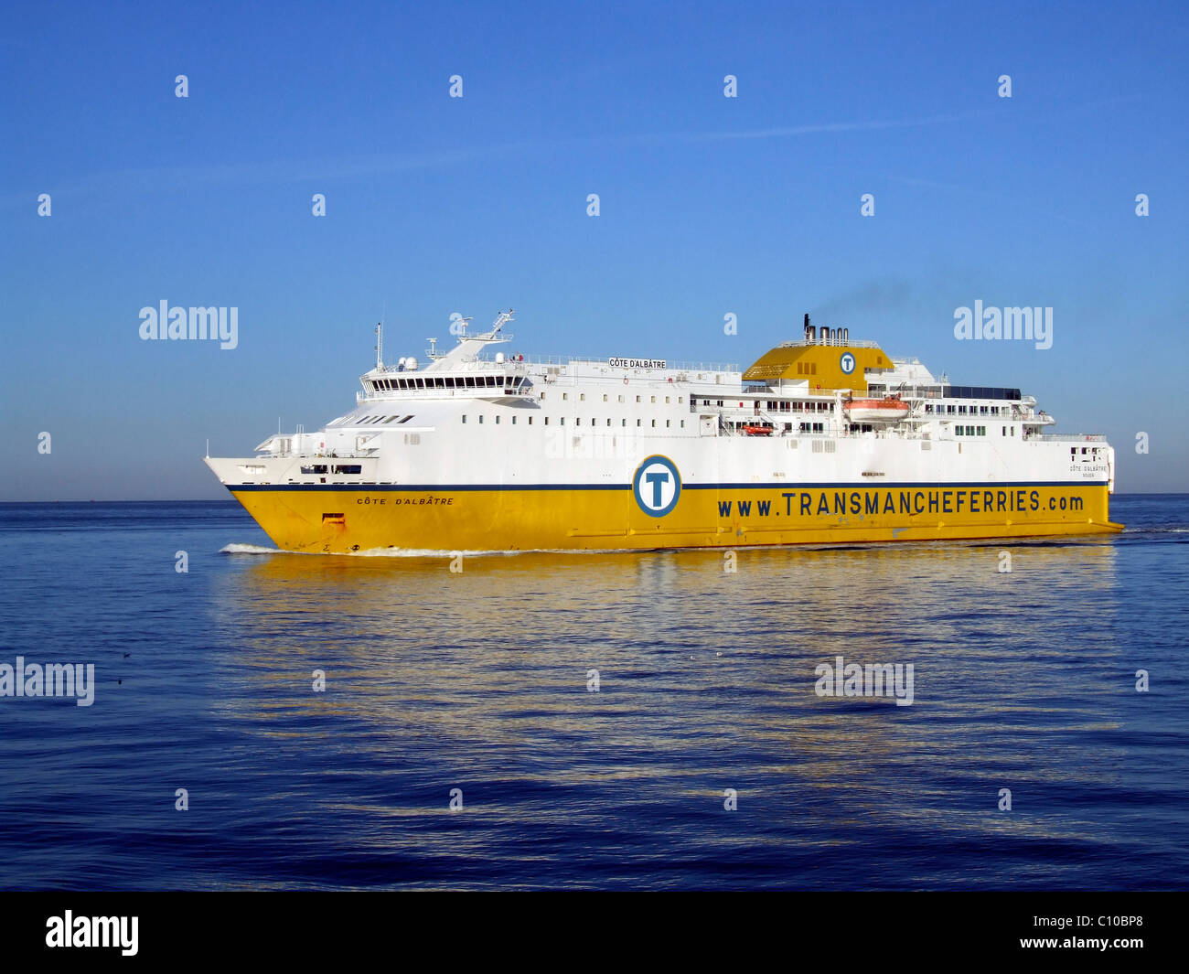 RoRo Ferry, English Channel Stock Photo - Alamy