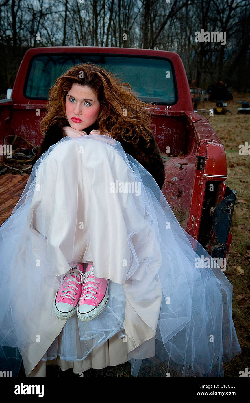 prom dress with converse sneakers