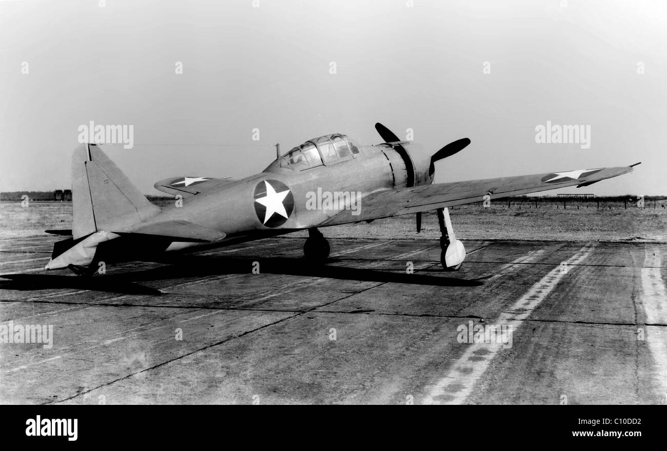Mitsubishi A6M Zero fighter plane Stock Photo