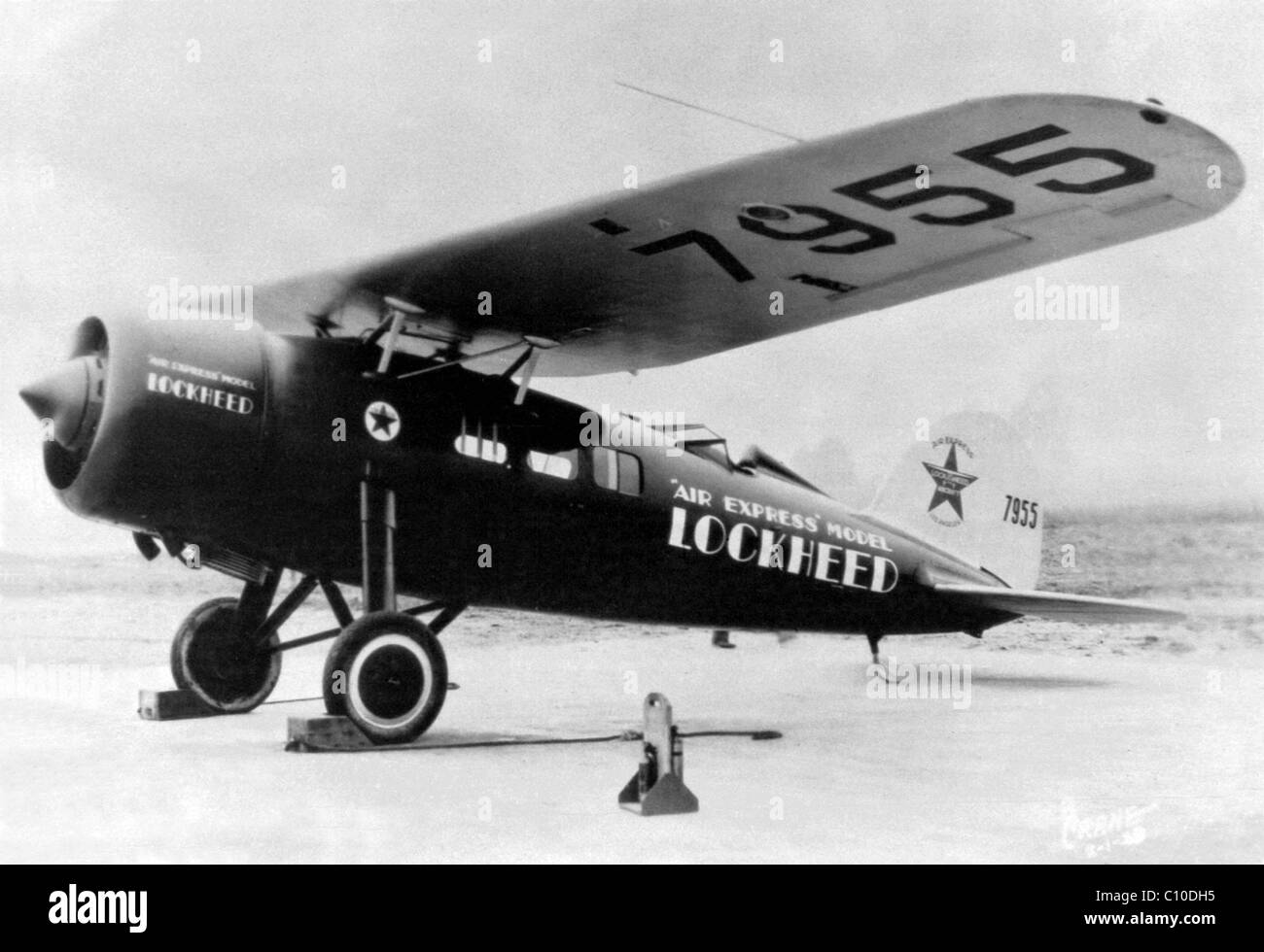 Lockheed Vega Air Express Stock Photo
