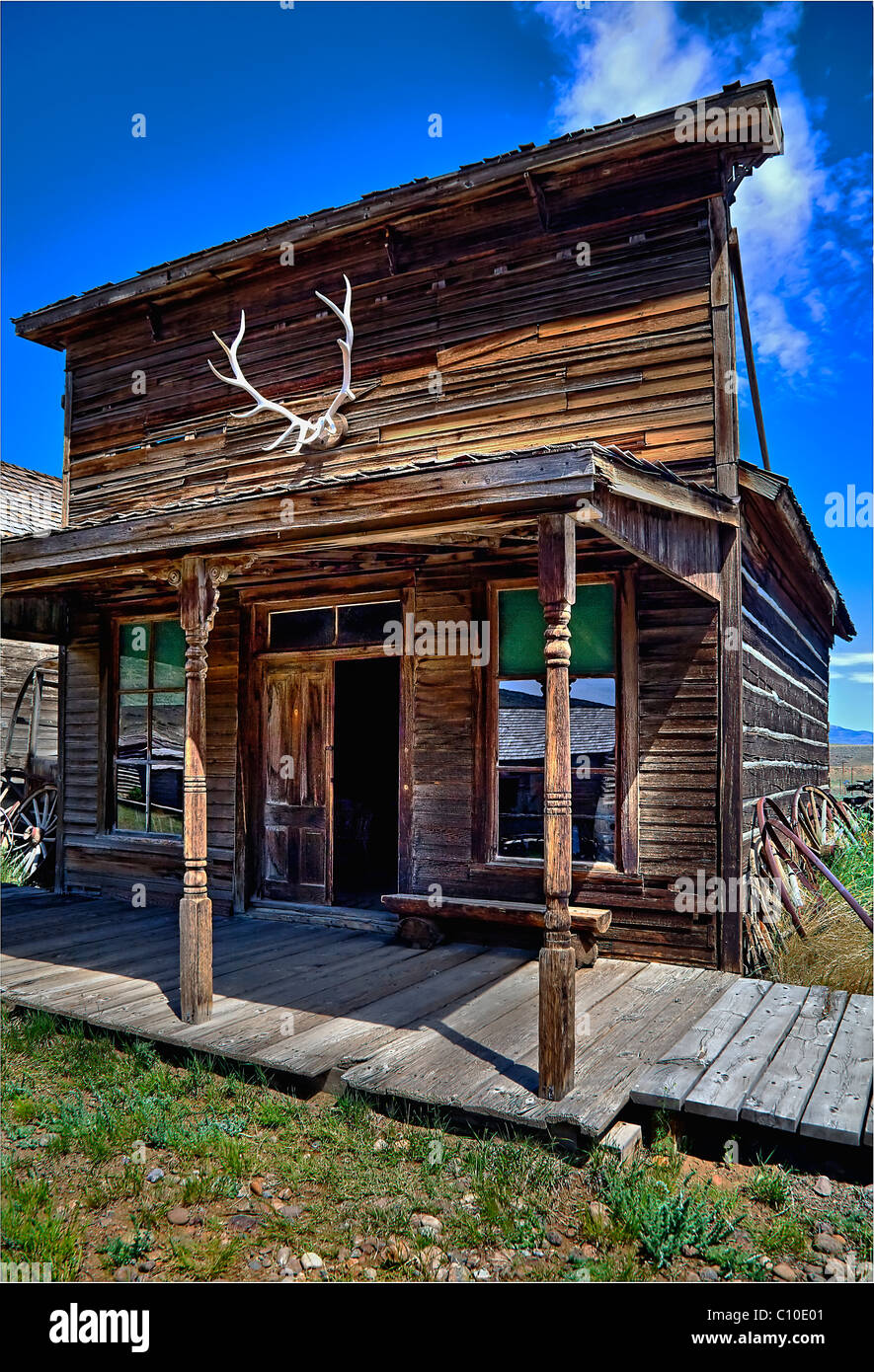 CODY, WYOMING, OLD WEST BUILDING GHOST TOWN Stock Photo Alamy