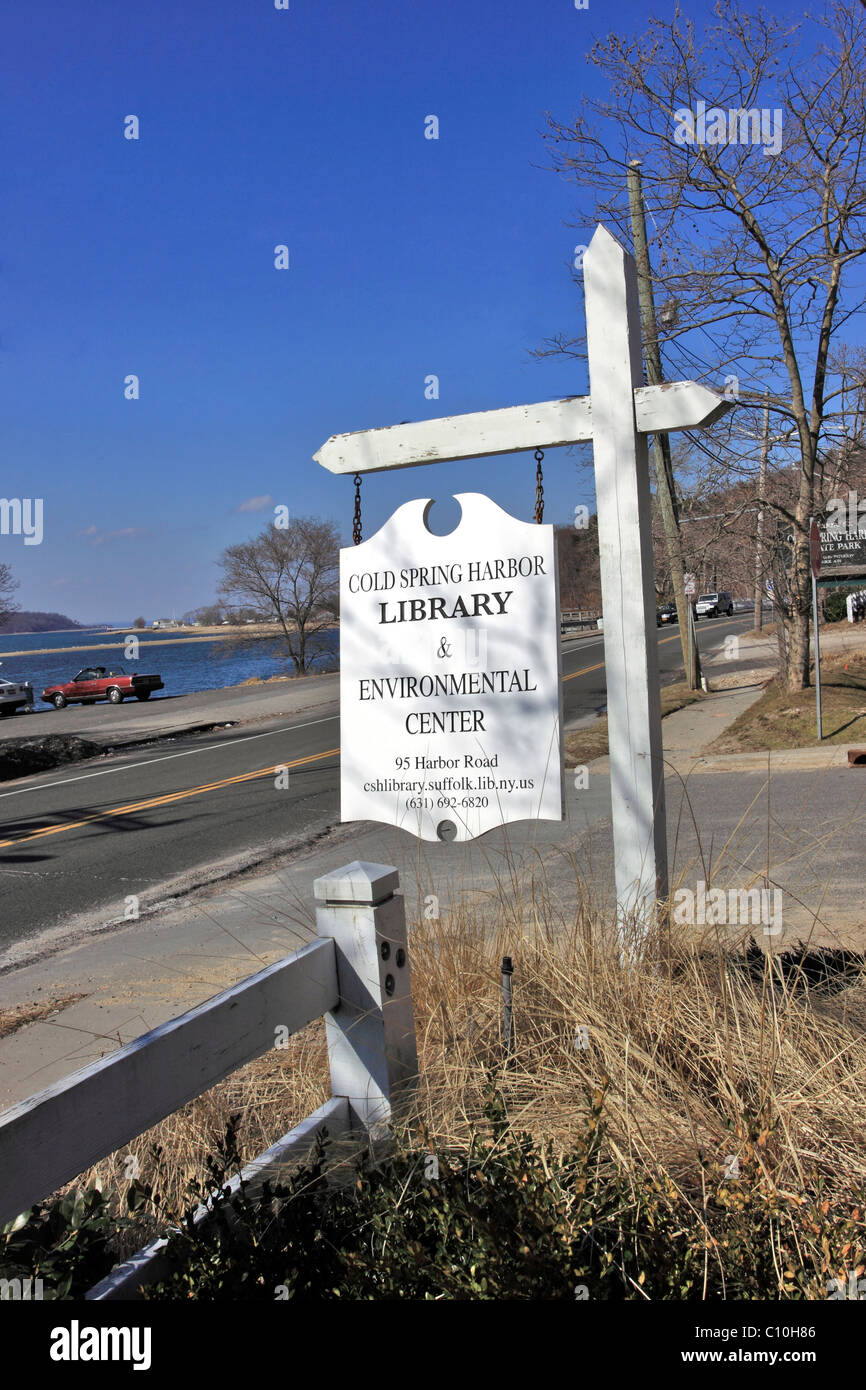 Cold Spring Harbor, Long Island NY Stock Photo Alamy