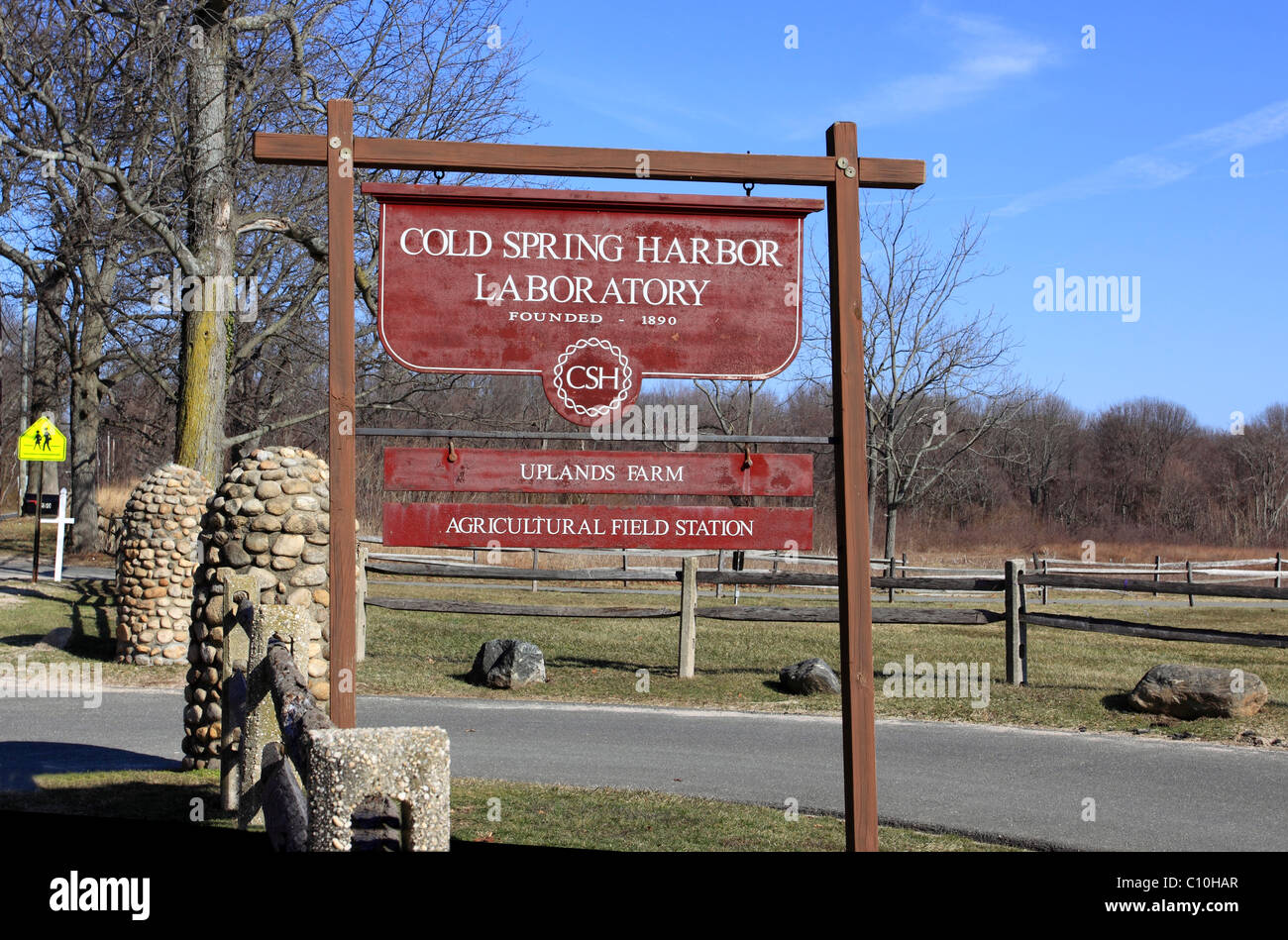 Cold Spring Harbor Laboratory, Long Island, NY Stock Photo Alamy