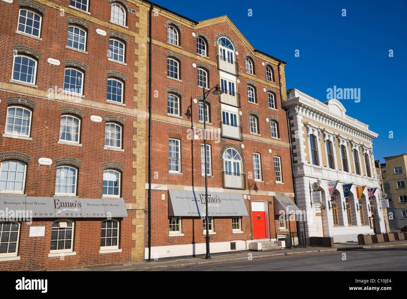 Seaway House, Ennio's restaurant, Town Quay, Southampton, Hampshire ...