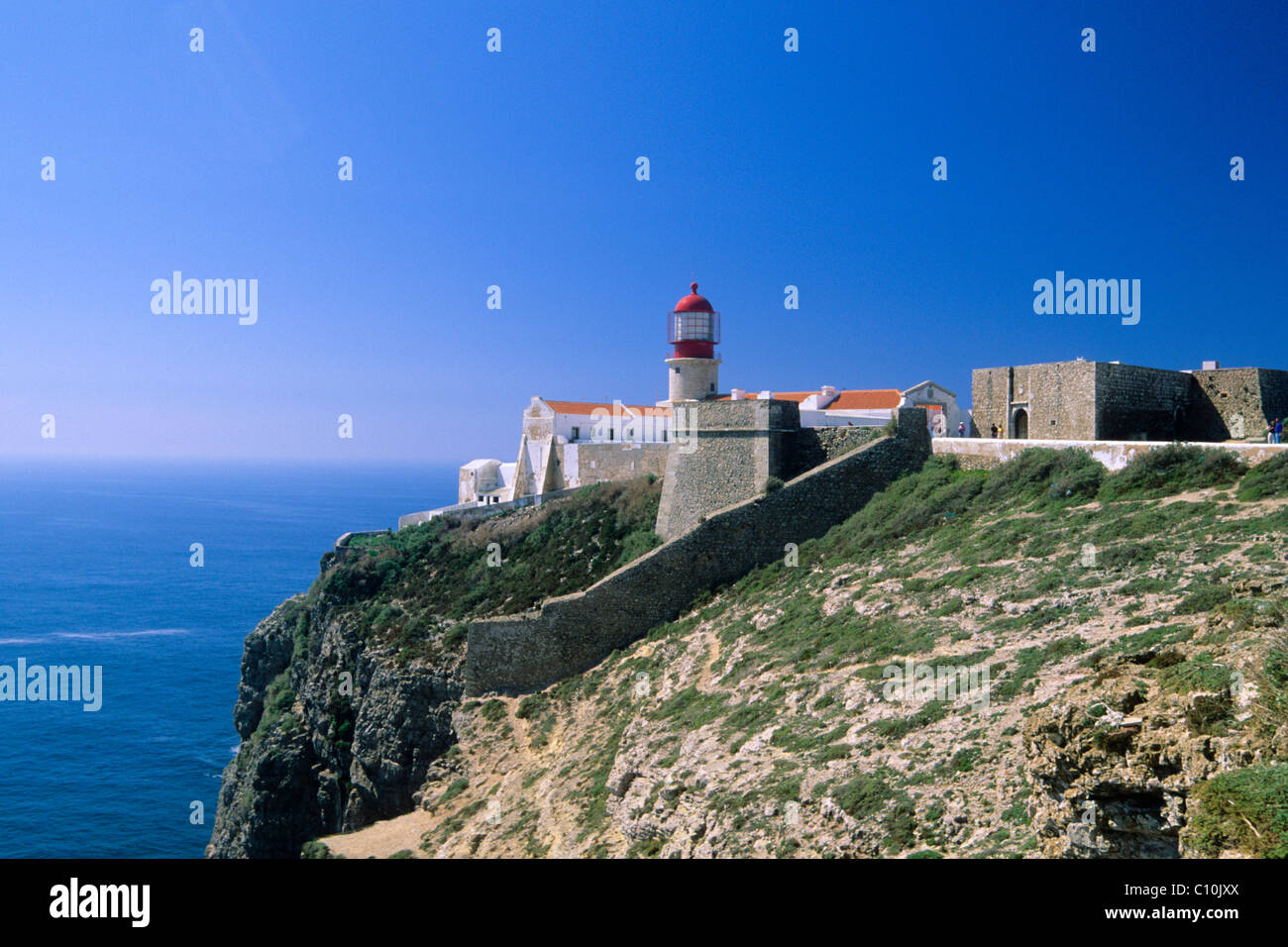 Lighthouse At Cabo De Sao Vicente Sagres Algarve Portugal Europe lighthouse-at-cabo-de-sao-vicente-sagres-algarve-portugal-europe