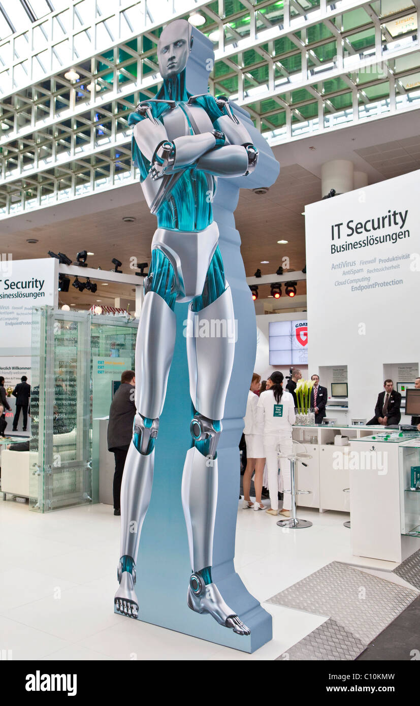 Computermesse Hannover Ausstellungsraeum hi-res stock photography and images - Alamy