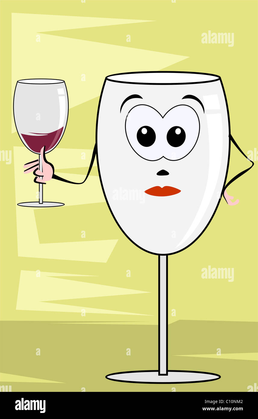 Alcohol cartoon hi-res stock photography and images - Alamy