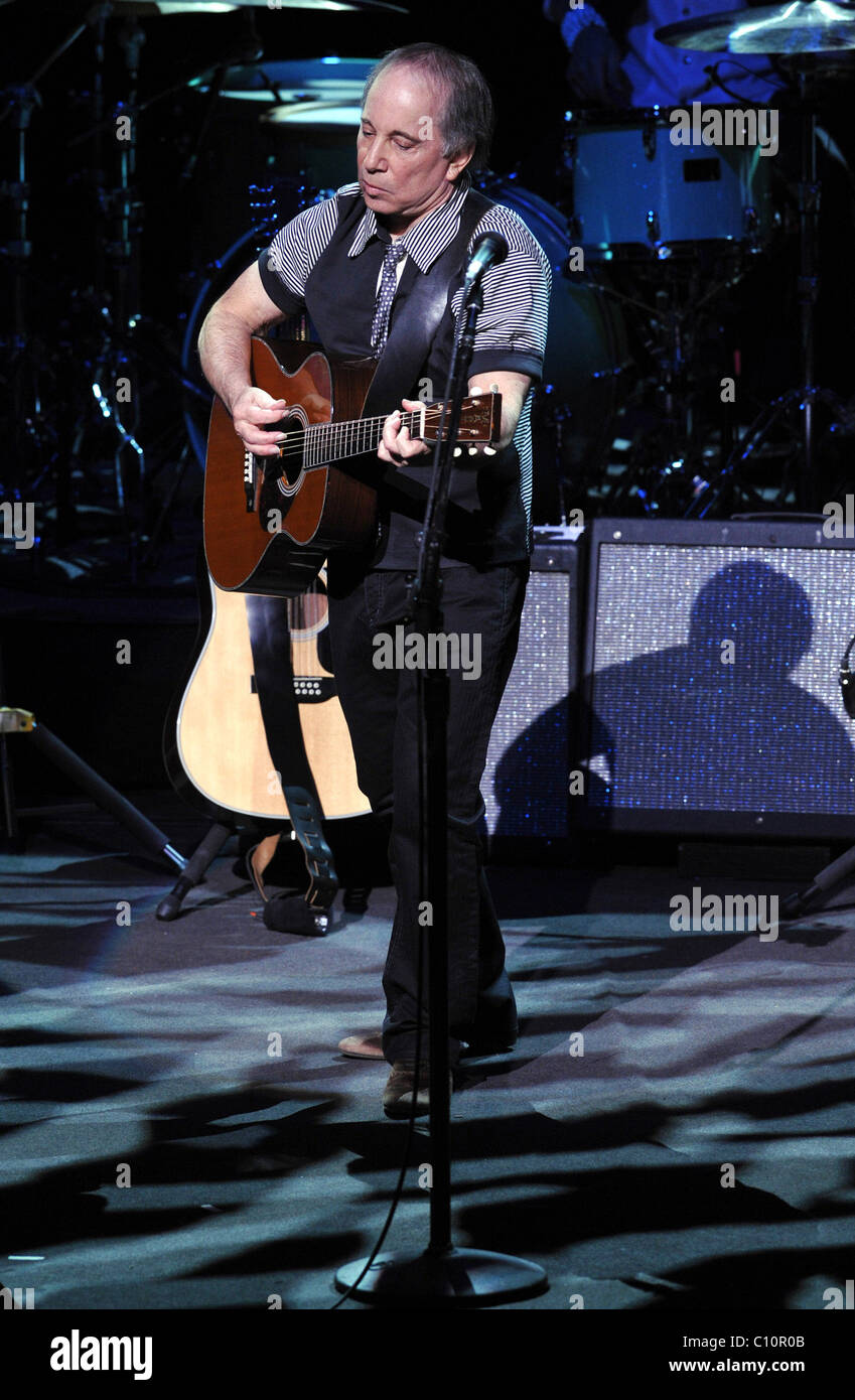 Paul Simon And Sting At Madison Square Garden