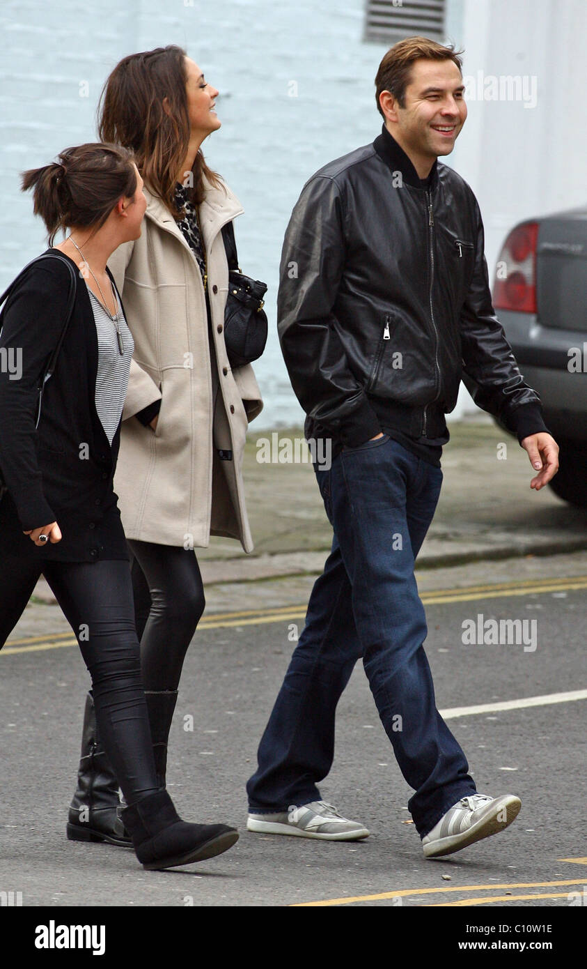 David walliams new girlfriend lauren hires stock photography and