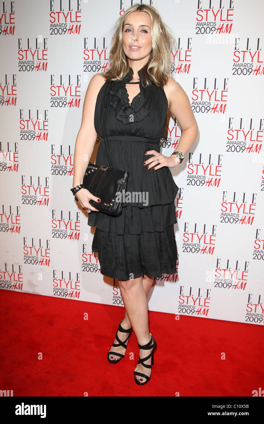 Louise Redknapp Elle Style Awards held at Big Sky London - Red Carpet  Arrivals London, England - 09.02.09 Lia Toby Stock Photo - Alamy