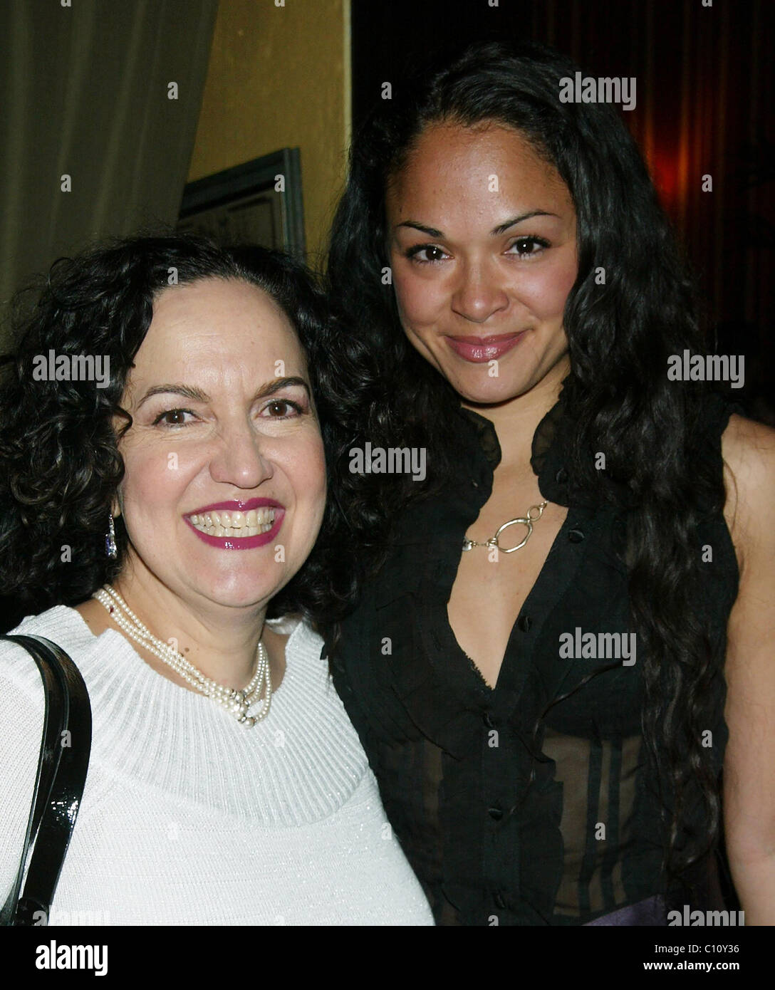 Olga Merediz Karen Olivo Broadway musical In The Heights After Party held at Havana Central New York City USA 15.02.09 Stock Photo Alamy