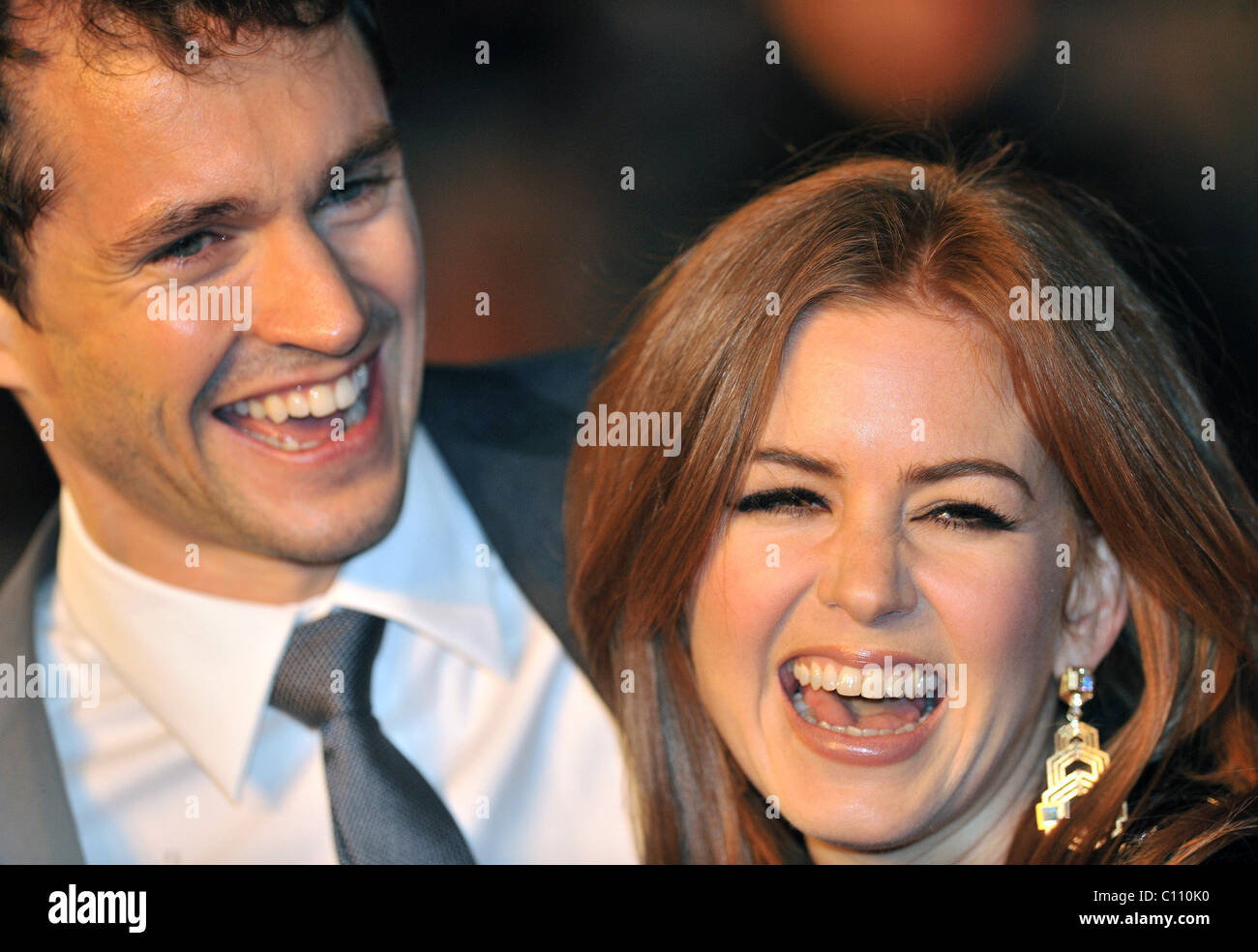 Hugh Dancy and Isla Fisher 'Confessions of a Shopaholic' - UK film premiere held at the Empire Leicester Square London, Stock Photo