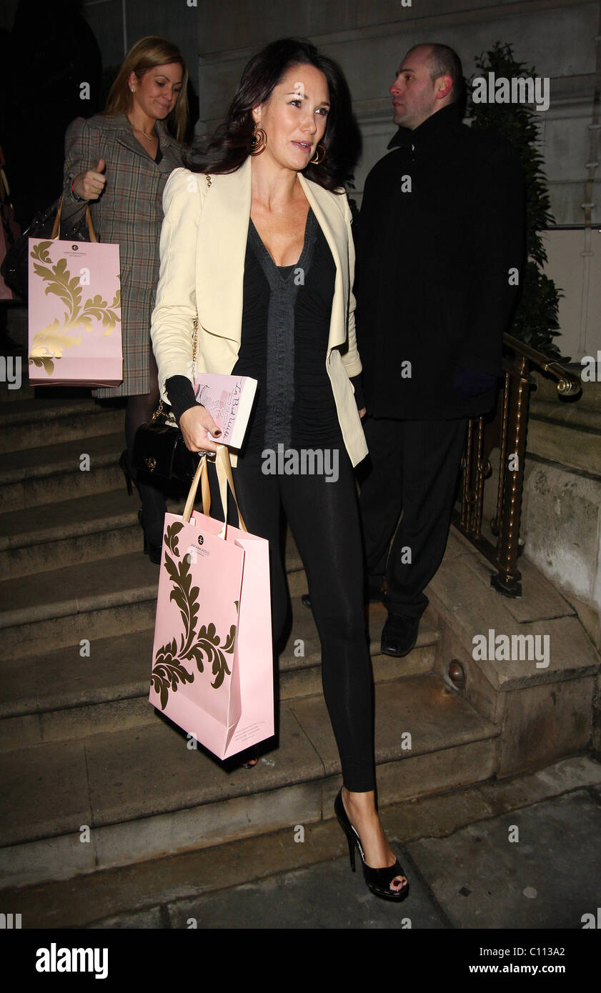 Thierry Henry S Ex Wife Claire Merry Kathy Lette And Imogen Edwards Jones Book Launch Party In Bed With A Collection Of Stock Photo Alamy