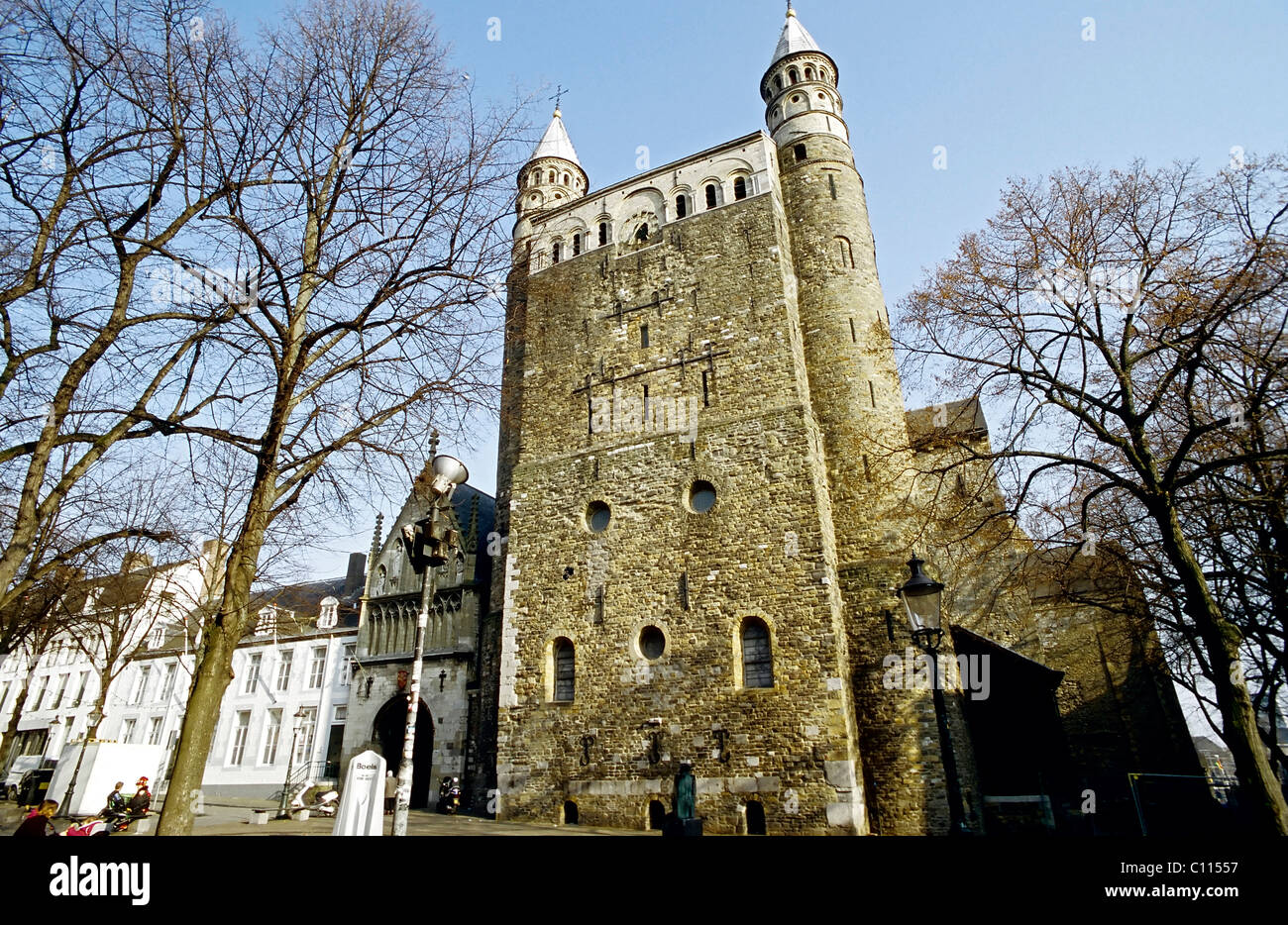 Romanesque basilica, Church of Our Lady, OnzeLieveVrouwebasiliek, Westwerk, Maastricht