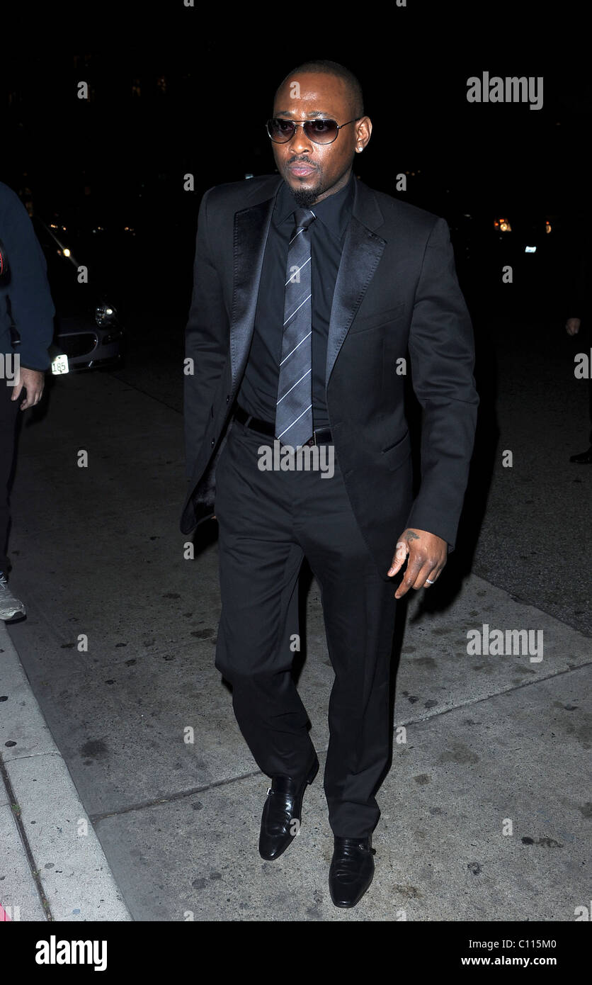 Omar Epps leaving Mr Chow restaurant Los Angeles, California 12.02.09