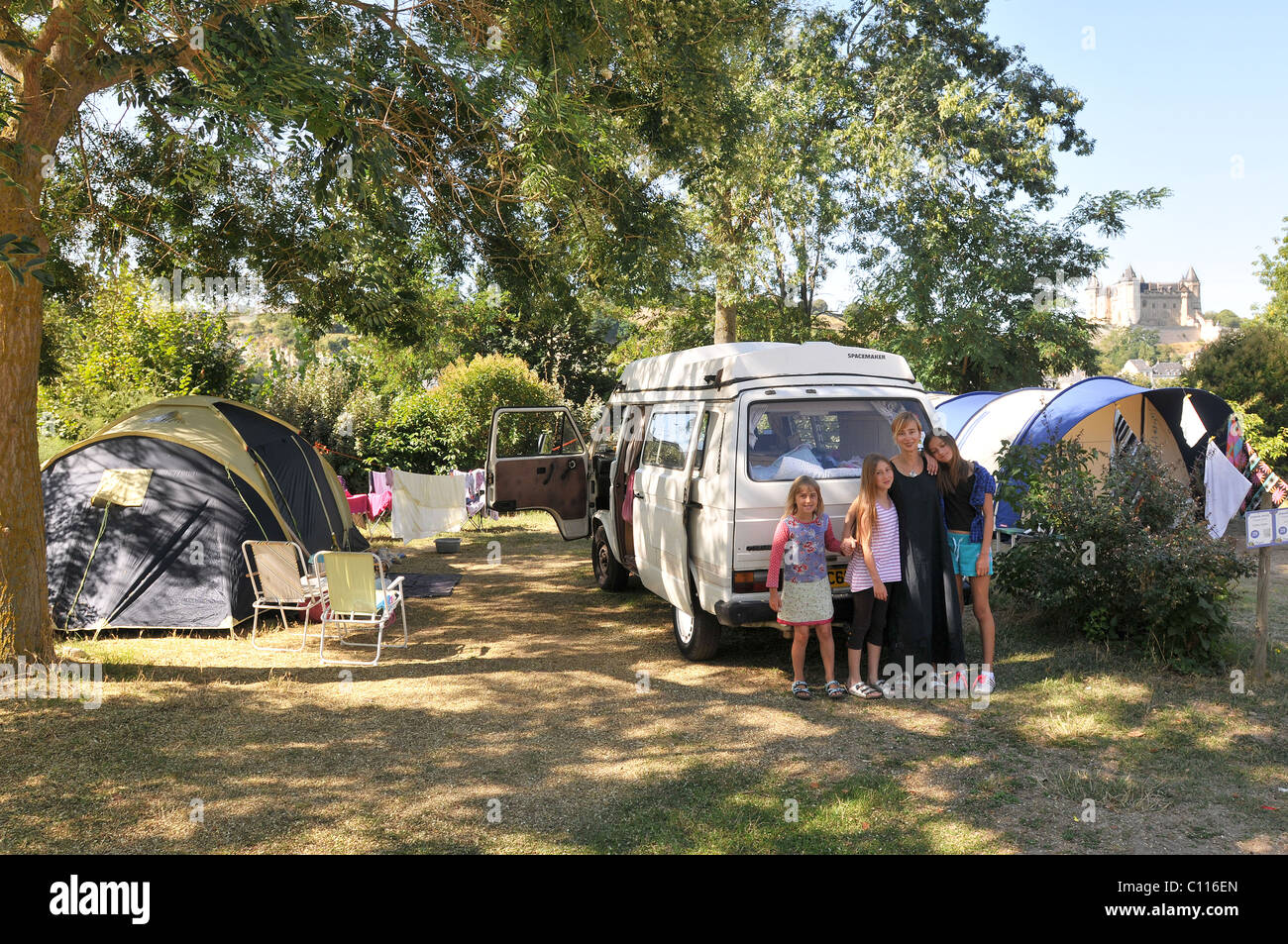Camping france hi-res stock photography and images - Alamy