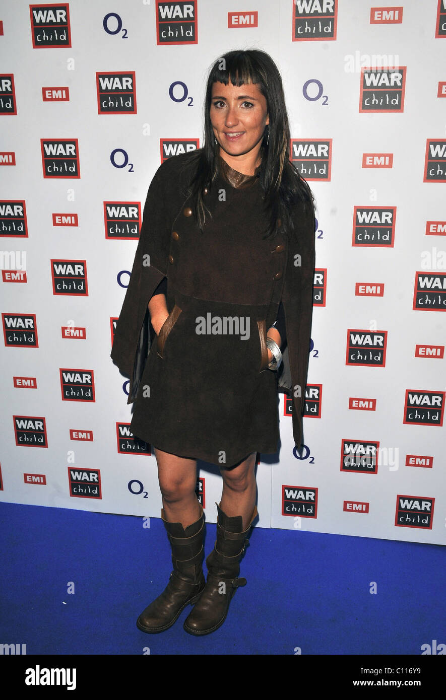 K T Tunstall arrives for the WarChild COldplay/Killers concert afor The