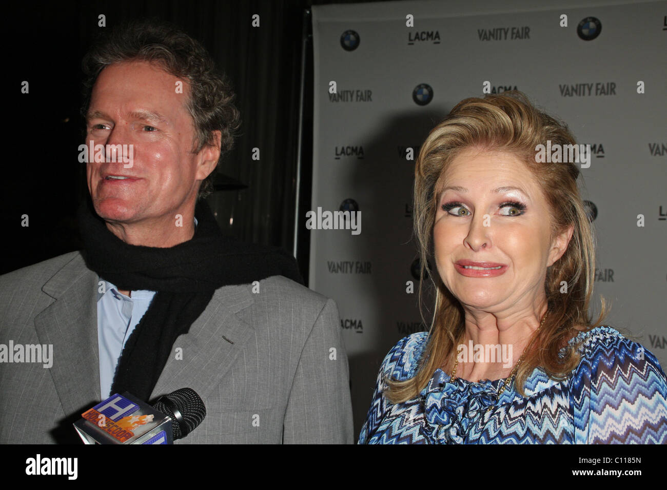 Kathy Hilton and Rick Hilton Vanity Fair Hosts BMW Art Car Installation