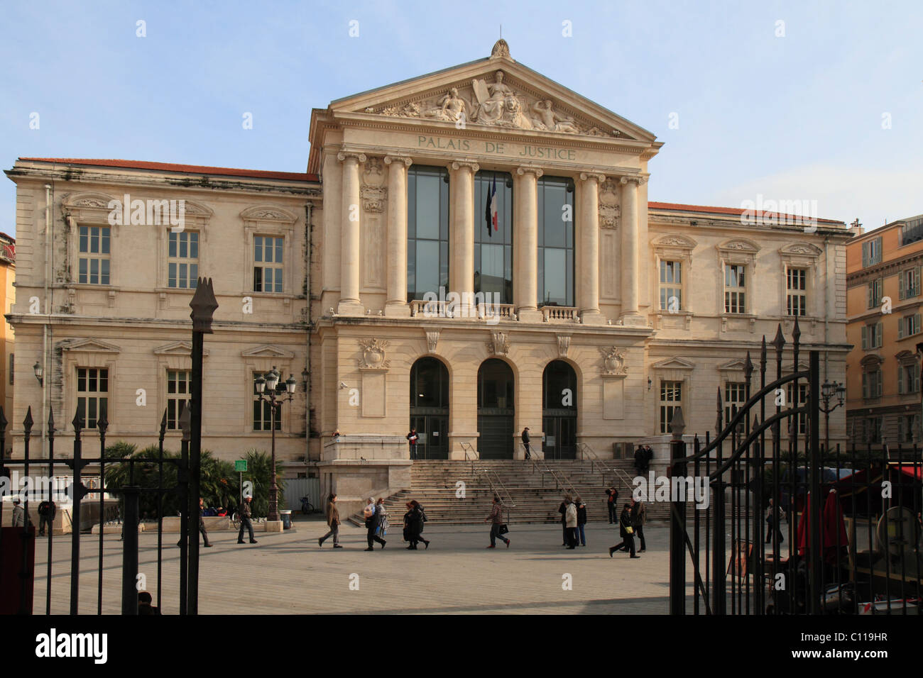 Tribunal d'Instance, Palais de Justice, Place du Palais, Nice, Alpes