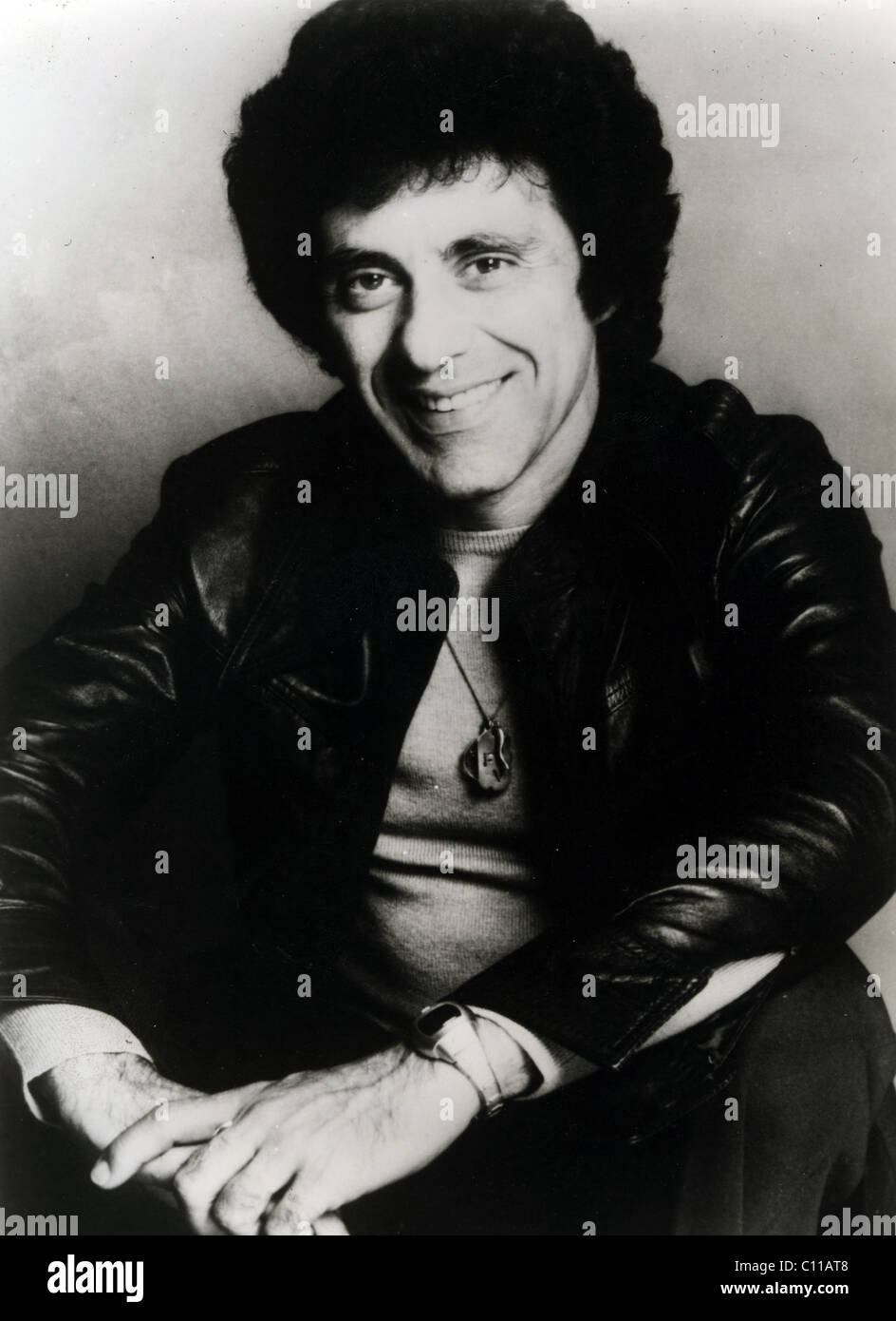 FRANKIE VALLI Promotional photo of Italian-American singer Stock Photo ...