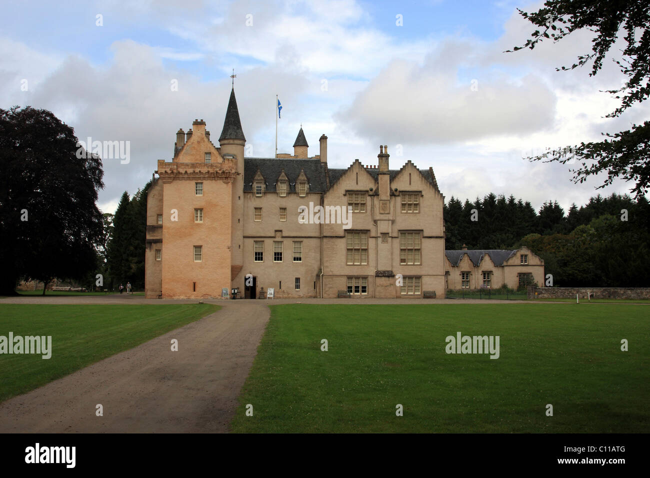 Brodie Castle, near Elgin, Scotland, United Kingdom, Europe Stock Photo