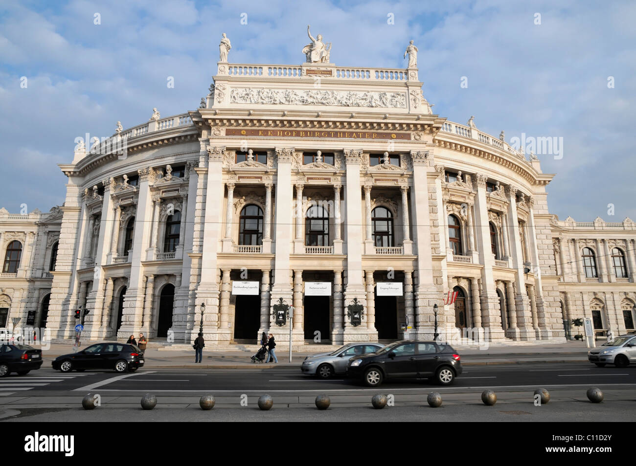 K-K Hofburgtheater, Wiener Burgtheater, Court Theatre, Vienna, Austria, Europe Stock Photo
