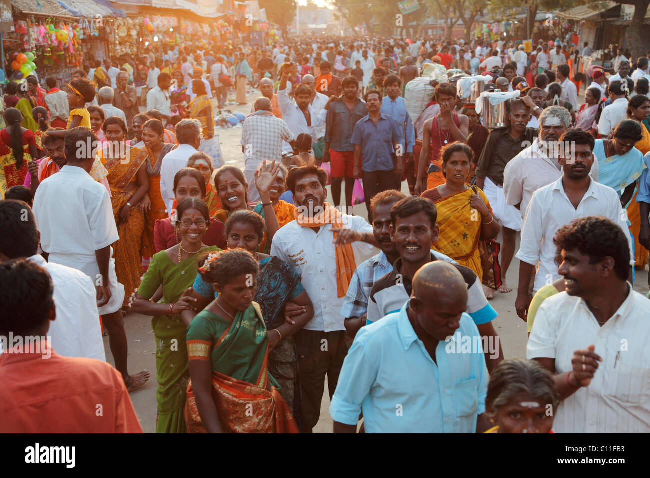 Thaipusam Festival in Palani, Tamil Nadu, Tamilnadu, South India, India, Asia Stock Photo