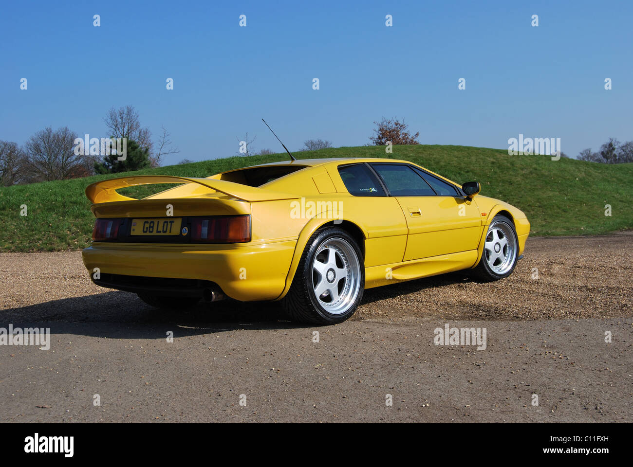 Lotus Esprit at Stoke Poges 4 Stock Photo