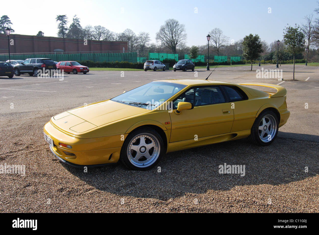 Lotus Esprit at Stoke Poges 1 Stock Photo