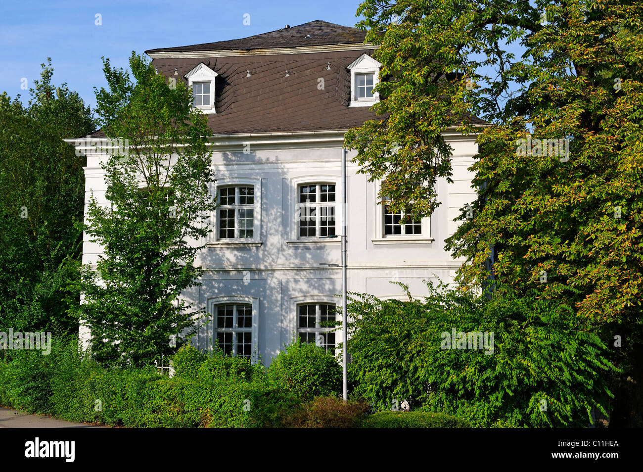 Stengel pavilion, built in 1758 for Prince W.H. of Nassau-Saarbruecken, Ottweiler, Saarland, Germany, Europe Stock Photo