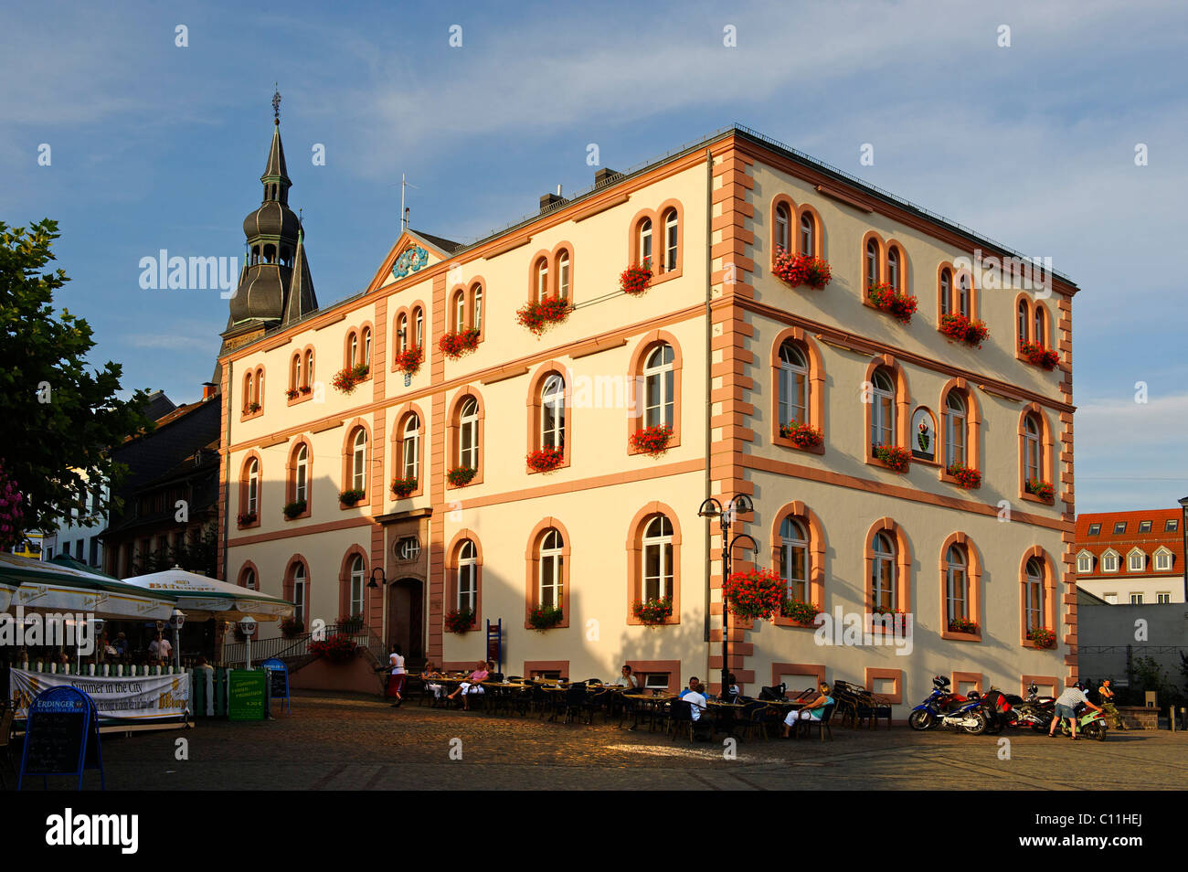 Town hall of St. Wendel, Saarland, Germany, Europe Stock Photo